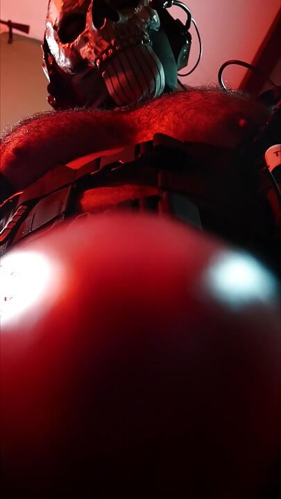 Duch z COD POV ręczna robota obciąganie twarzy