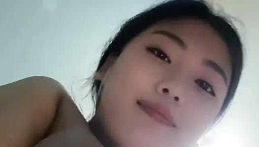 Neighbor's wife shows off her big tits