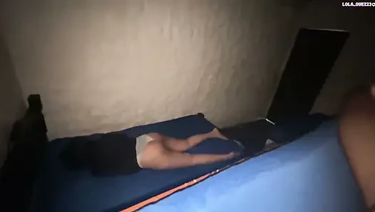 Masturbating while my stepsister touches herself