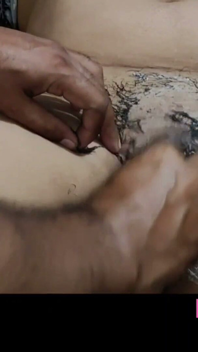 Hair Remove on Black Indian Pusssy | Clip 1