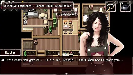 Farmer dreams - ibu temanku lagi asik nikmatin toketnya