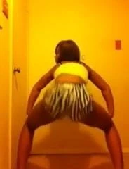 zebra print twerk