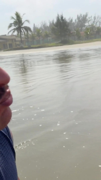 On the beach my wife and I invited a beachgirl to fuck she accepted because she was very horny! she has a pink pussy | Clip 1