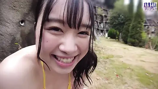 Leck lecken, ölgetränktes blasen mit einem lächelnden f cup necken in einem rutschigen fest im ganzkörper teil 3