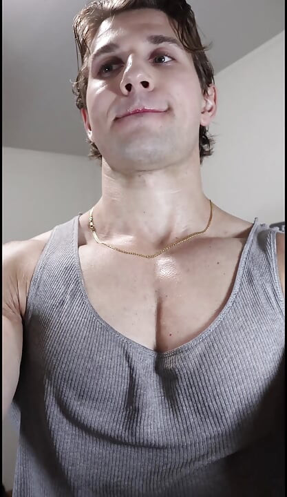 Hot stud love to workout and encourages you to do so