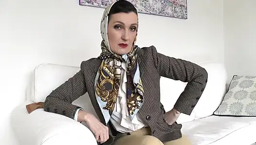 Tugas harian nakal untuk pelacur satinku, lady victoria valente