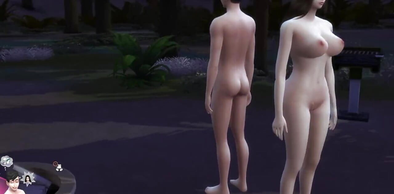 Jebanie w lesie z Gorącą Dziewczyną Sims 4