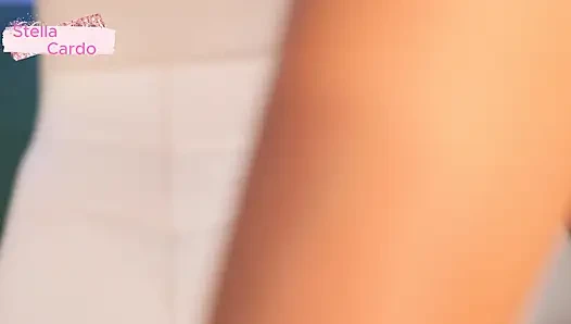 Stella cardo und ihre möpse in nahaufnahme