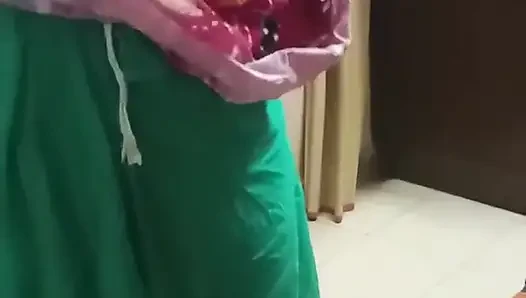 Tamil Woman Pretends to Take off Her Clothes in Front of Her Husband