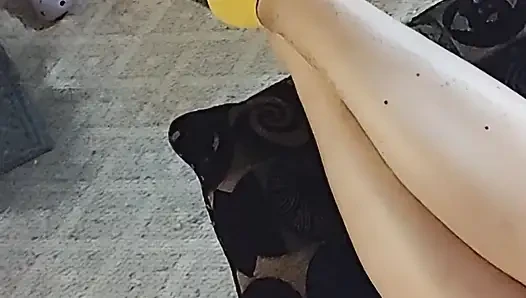 #2 Disney Sockjob Sock Footjob - Chip Sock Job - Cartoon Sock Handjob Cum
