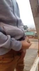 Cum on the street