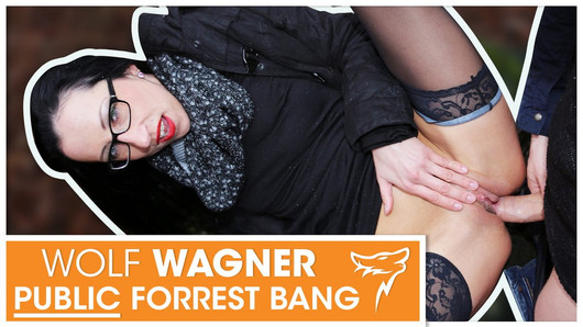 Stella wird public gefickt & schluckt Sperma! WolfWagner.com