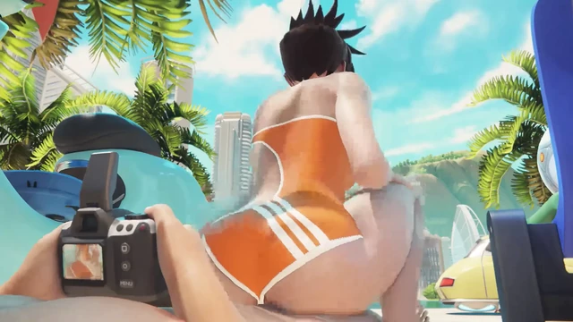 Tracer 14 - Overwatch, SFM и блендер, порно подборка