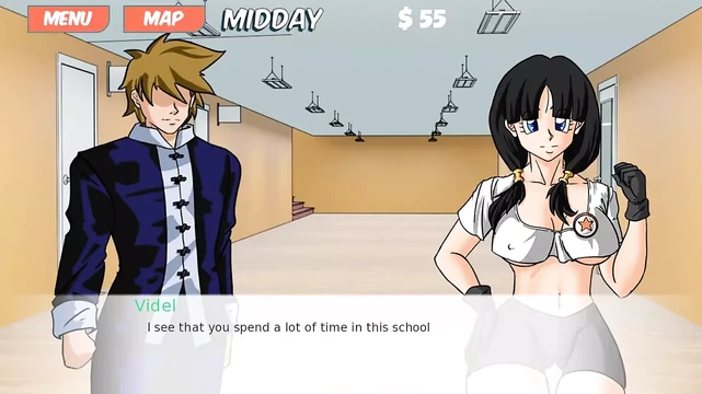 Dragon Girl X - Dragon Ball Part 21 - Sex with Videl and the Principal by Loveskysan
