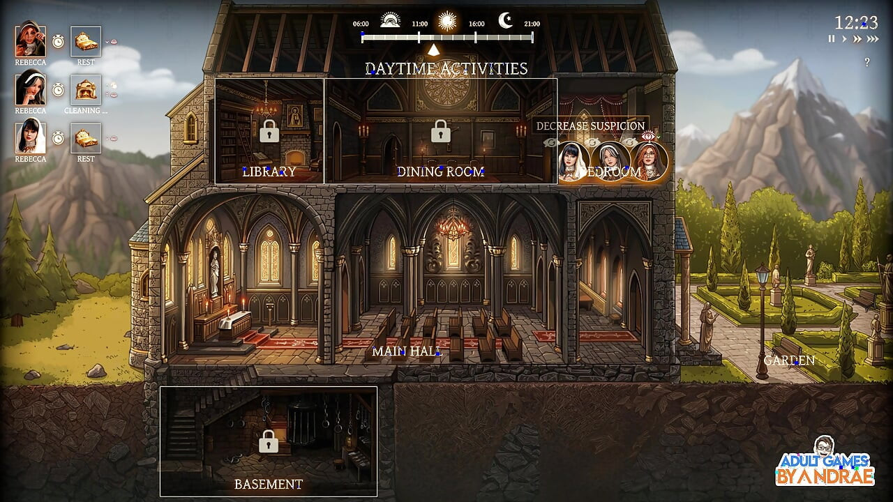 Sisters in Sin Gameplay - Parte 3 - Las Primeras Grietas En La Compostura De Rebecca
