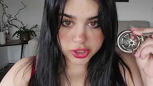 Wie man mit deinem weißen schwanz spielt wie eine sissy-schlampe