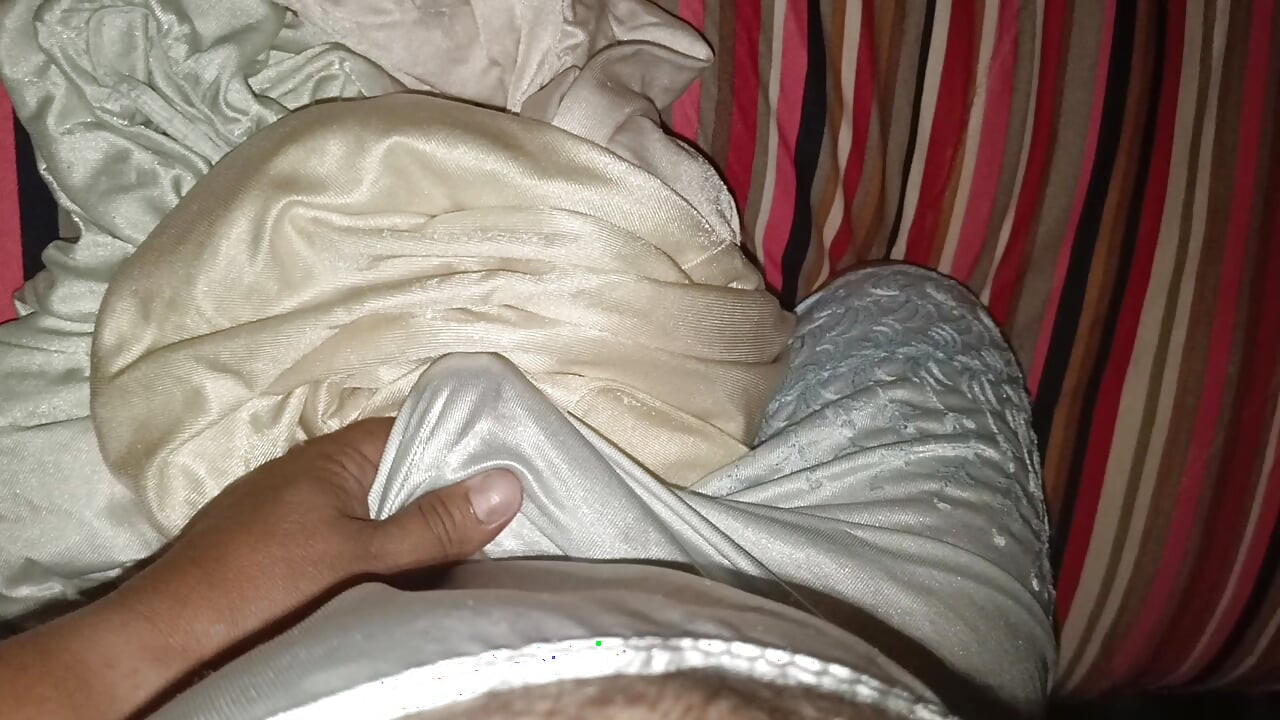 Enjoying my mother-in-law's petticoats