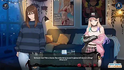 Futa Fucks Femboys: Приключения Harley's Геймплей DLC, часть 1 - Глубокая глотка