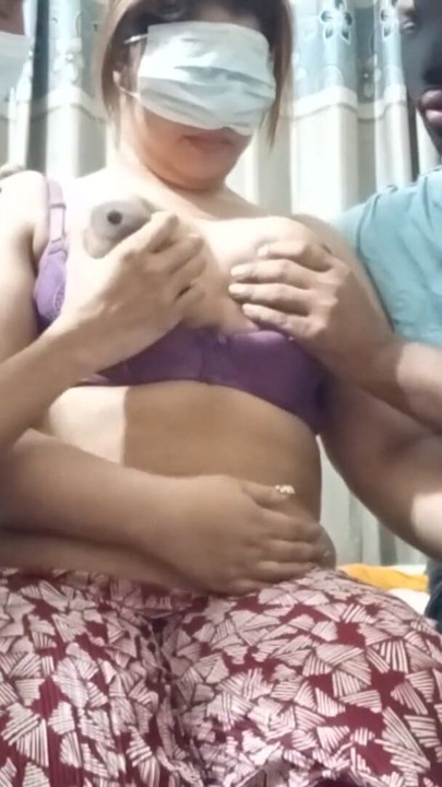 Sexy Indian girl from Bangladesh gets fucked hard in a wild threesome by her two young stepbrothers. | Clip 2