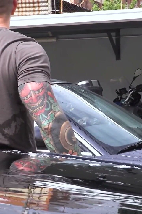 Bel Gris and Juan Lucho's Gay Car Wash