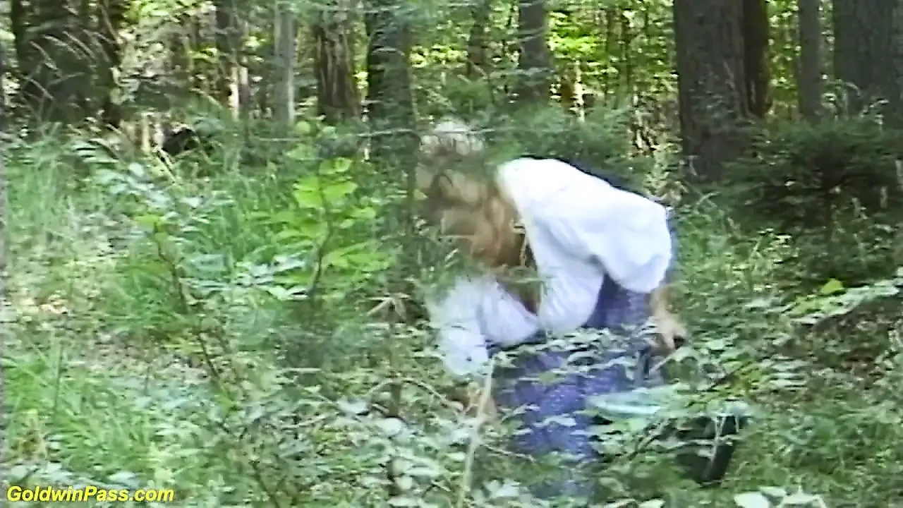 Monster boob stepmom has fun in the forest