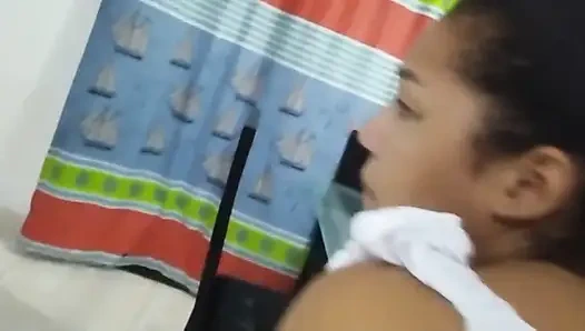 The Babysitter Sucks My Dick for a POV Augmentation