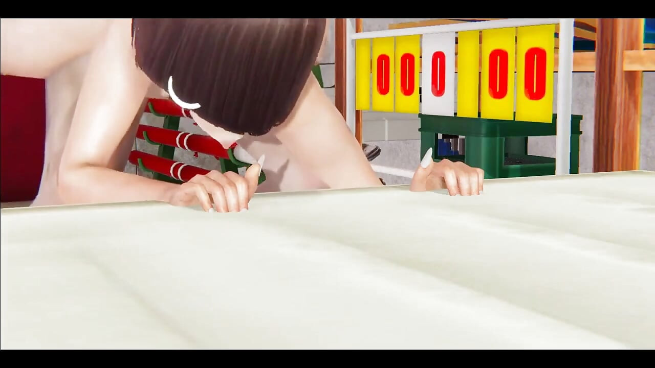 Hentai - maestra de matemáticas es follada por un profesor de gimnasia en el almacén de deportes