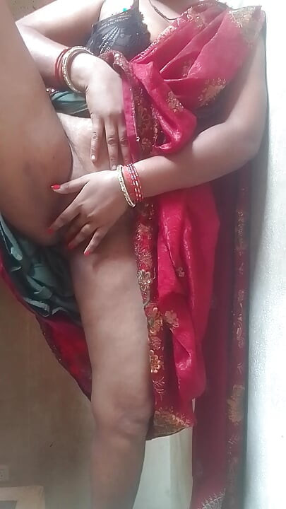 Sexy sister-in-law cooling the heat of her with cucumber
