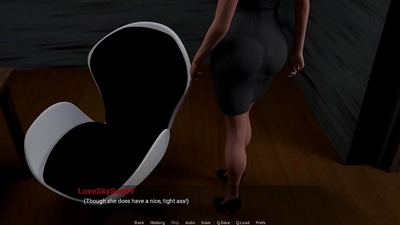 Evden uzakta 12. bölüm 43 seksi bayan ofis elbisesi içinde loveskysan69