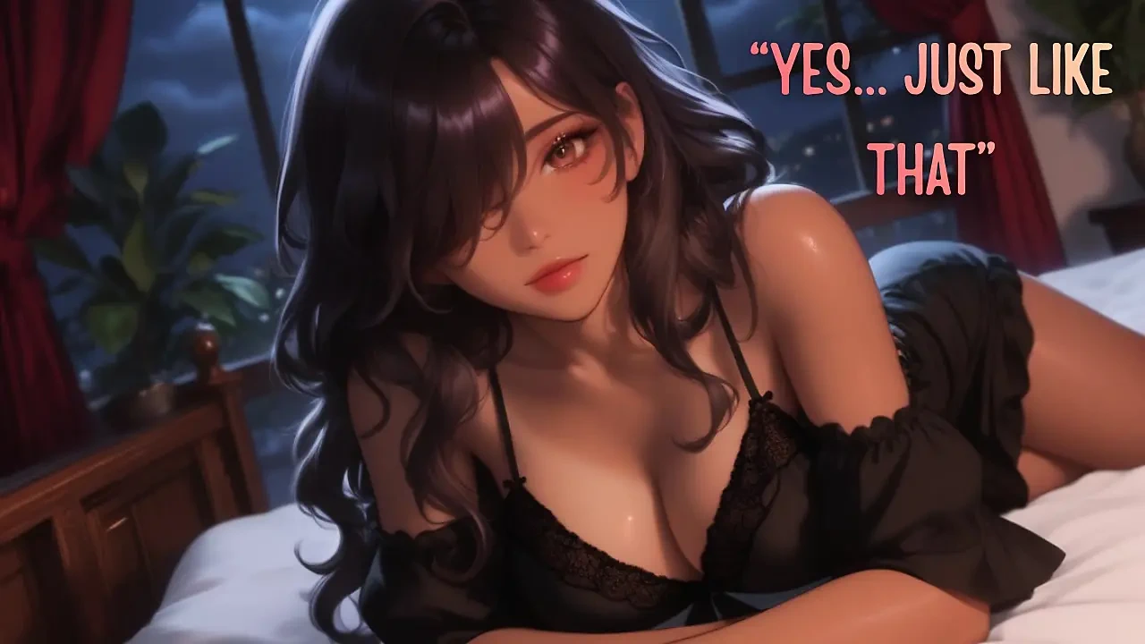 Girlfriend Massage You and Lick Your Ears (Mouth Sounds) (Moaning) (Kisses) (Cuddle) ASMR