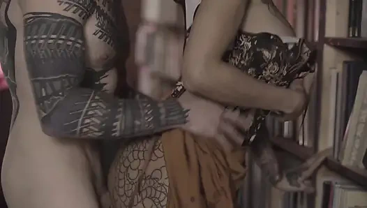 Big Ass Big Tits Slut Lets Stranger Creampie in the Library Ravyn Alexa Peter Hooke