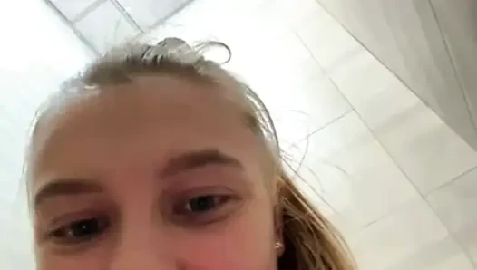 Extreme public sex: cock and pussy about to cum with jucielussie