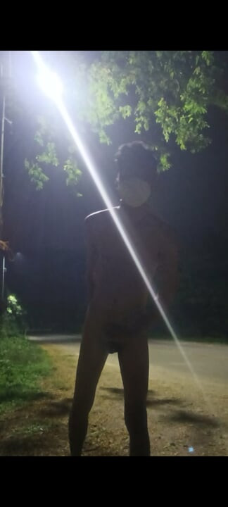In the middle of the night I took off my clothes and had sex