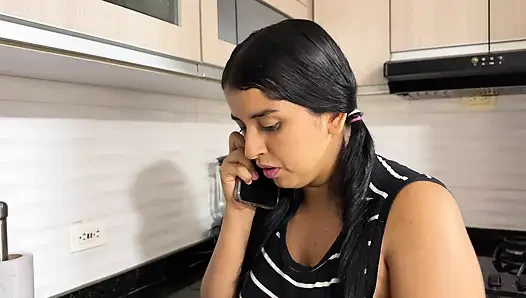 Unknown guy fucks Latin woman of scarce resources who has no way to pay for a dome, hard sex
