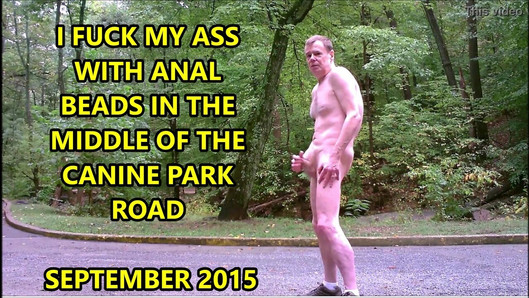 Fuck My Ass With Anal Beads In Park Road Near Canine Park 09-15