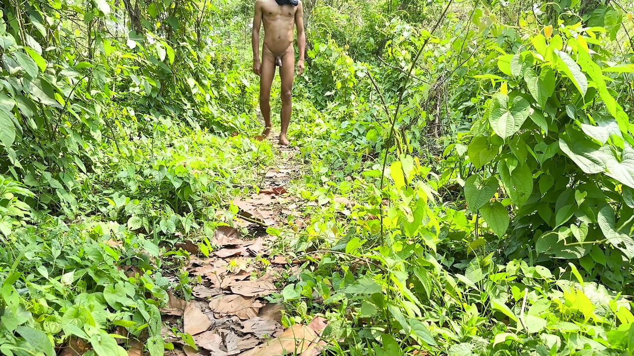 Roaming naked and doing fun in jungle and public place