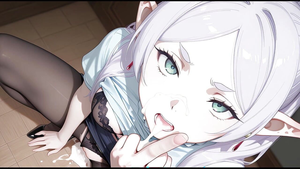 フリーレンは昇給を上司に頼みに来た。フリーレンは上司とセックスする。フリーレンの変態コスプレ