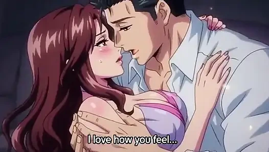 Boss seduce his big tits secretary in office