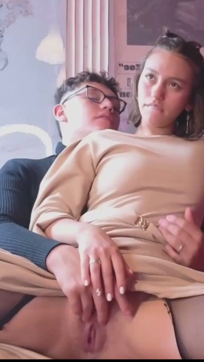 I came home from class soaking wet, and my boyfriend helped me by masturbating me