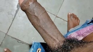 Mastrubare indiană mare a penisului