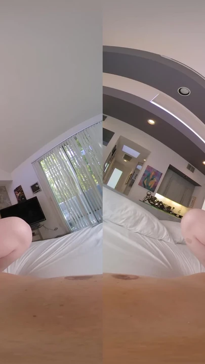 Emotional moment from "VRCosplayX Melody Marks As Juliet Is Your First Unprompted Memory Since Your Accident"