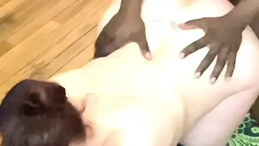 Büyük zenci ile mystic ginger yoga daha iyi