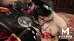 Zwiastun-królewska konkubina zamówiona, by zadowolić świetnego generała-chen ke xin-md-0045-najlepszy oryginalny azjatycki film porno