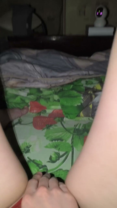 I gently caress myself. A little eroticism.
