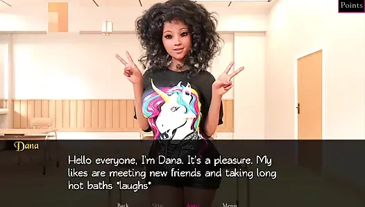 Nerd to alpha #2 - The girl showed her pussy in class