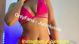 Squirting on the cam close up