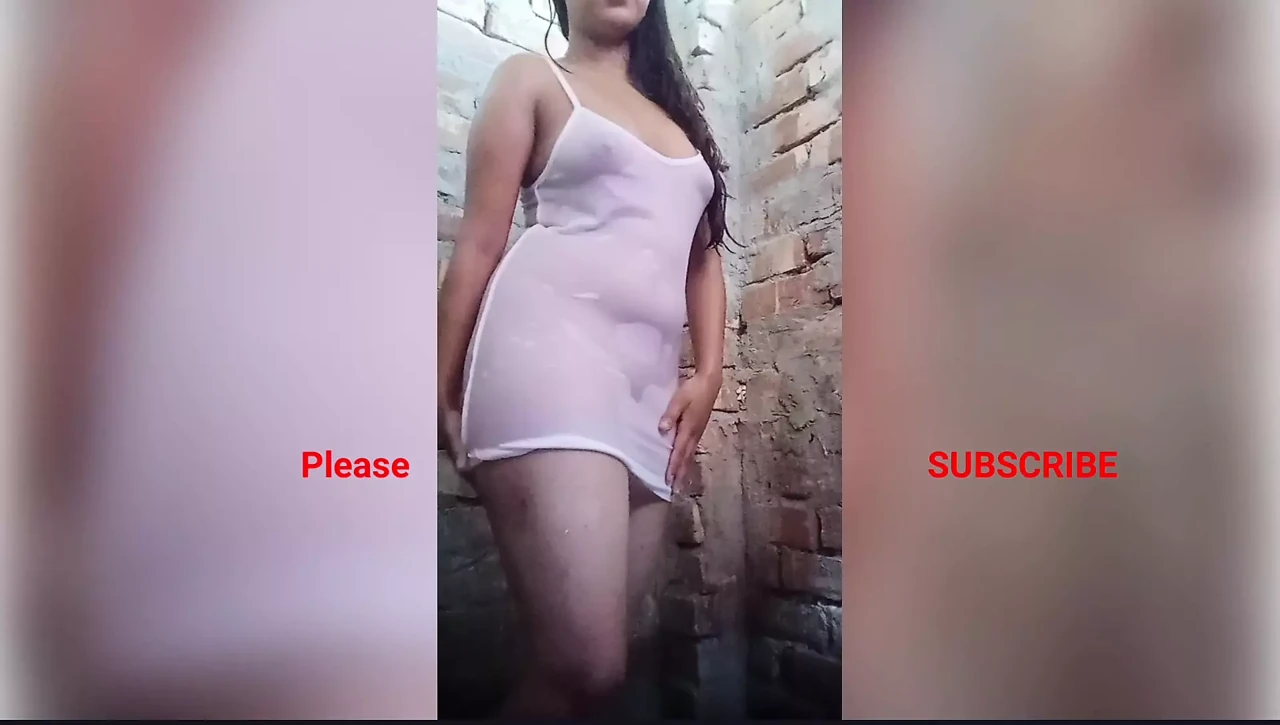 My Hot sexy Bathing video alone at home