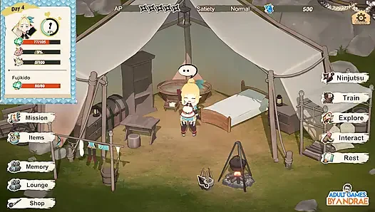 Melarikan diri, peri ninjaku! Gameplay 3d bagian 2 - latihan dan eksplorasi lizet dimulai