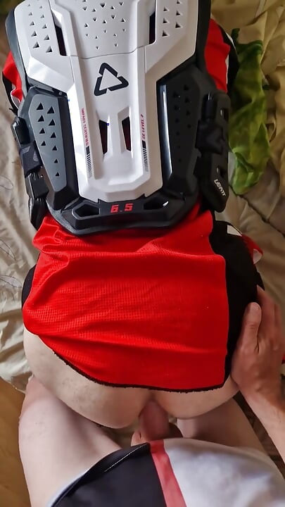 Guy Fucks Another Guy in Mxgear