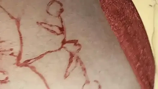 Yeni gelin olarak üvey annemi seviştirdim ve onu sıçrattırdım